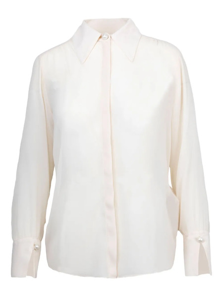  Liu Jo Pearl-embellished Shirt - Neutrals 