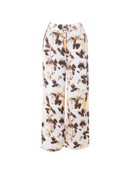  Liu Jo Printed Trousers - White 