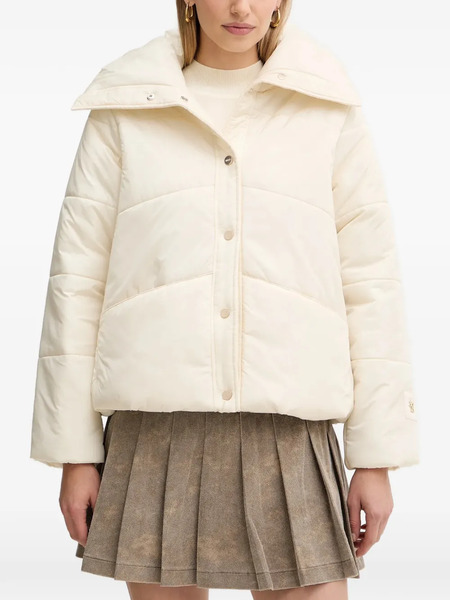  Liu Jo Quilted Puffer Jacket - Neutrals 