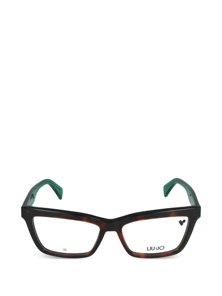  Liu Jo Rectangle Eyeglasses - Brown 