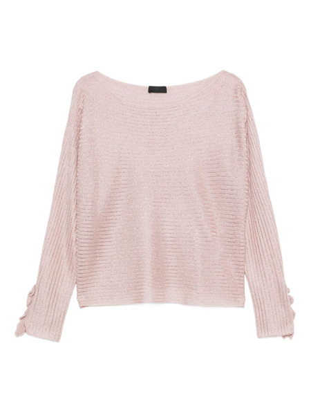  Liu Jo Ribbed-knit Top - Pink 