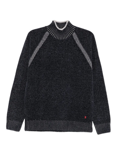  Liu Jo Ribbed Panelled Sweater - Black 