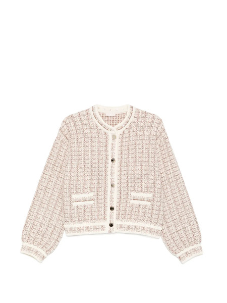  Liu Jo Sequinned Tweed Jacket - Neutrals 