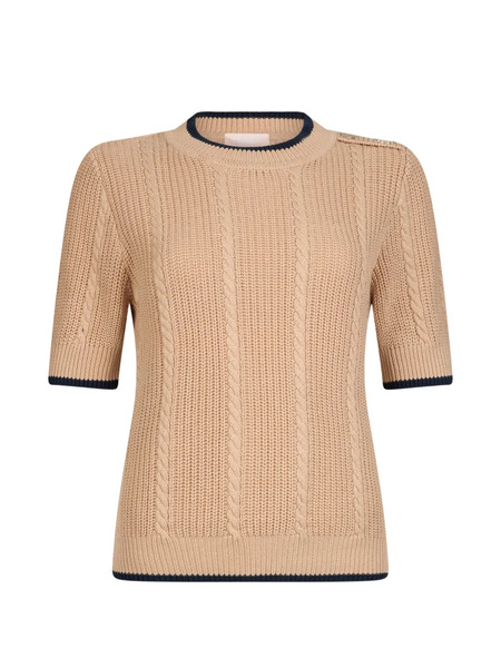  Liu Jo Short-sleeve Sweater - Neutrals 