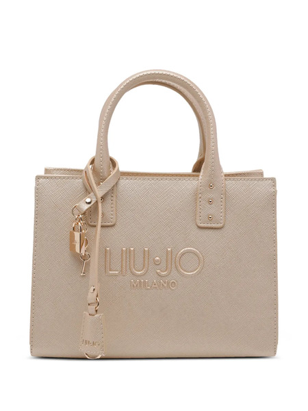  Liu Jo Small Charm Handbag - Gold 
