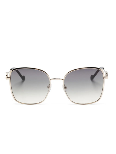  Liu Jo Square-frame Sunglasses - Gold 
