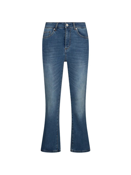  Liu Jo Stonewash-effect Flared Jeans - Blue 