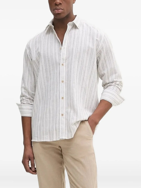 Liu Jo Stripe-pattern Shirt - Neutrals 