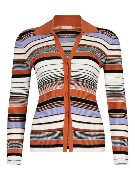  Liu Jo Striped Cardigan - Red 