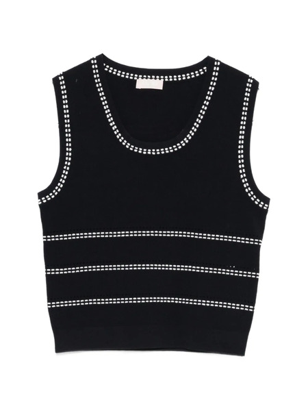  Liu Jo Striped Tank Top - Blue 