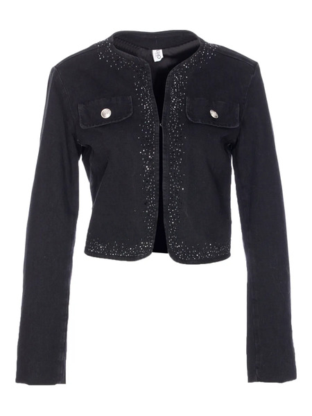  Liu Jo Stud-embellished Jacket - Black 