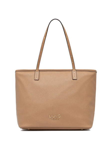  Liu Jo Studded Tote Bag - Neutrals 