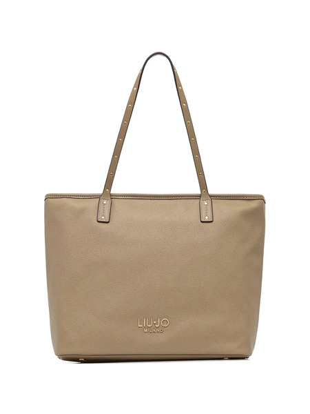  Liu Jo Studded Tote Bag - Neutrals 