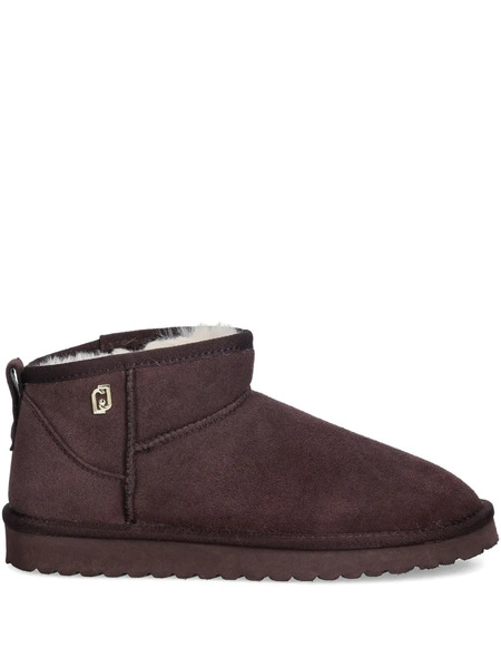  Liu Jo Suede Ankle Boots - Brown 
