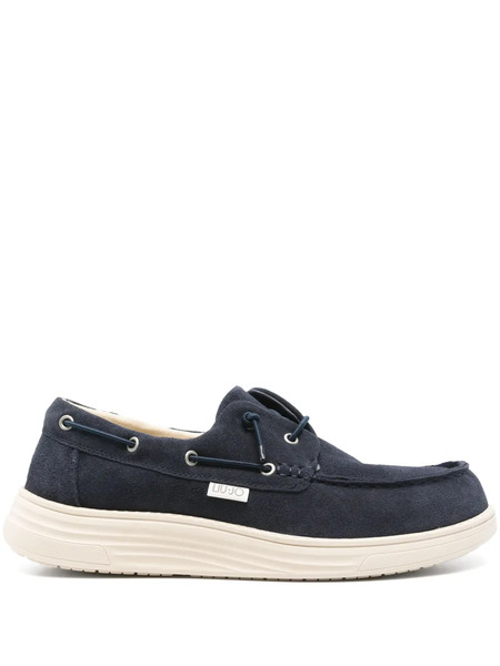  Liu Jo Suede Boat Shoes - Blue 