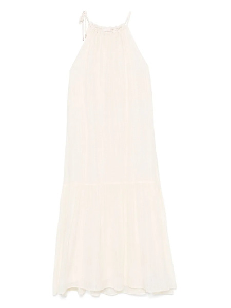  Liu Jo Textured Maxi Dress - Neutrals 