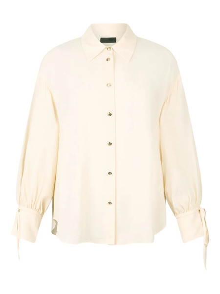  Liu Jo Tie-cuff Shirt - White 