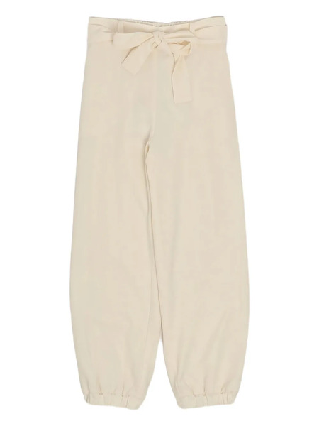  Liu Jo Tie-waist Trousers - Neutrals 