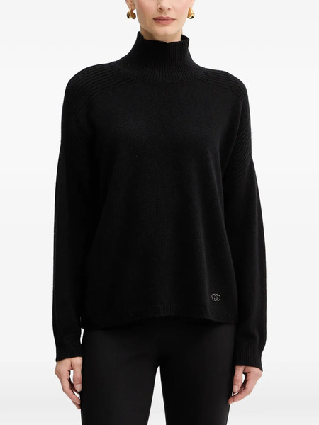  Liu Jo Turtleneck Sweater - Black 