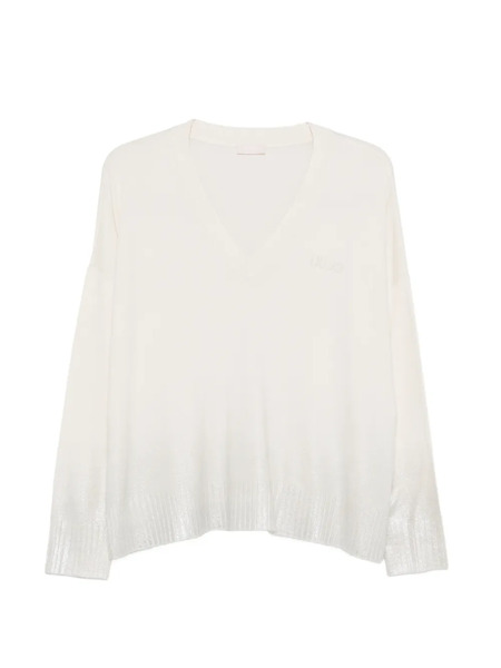  Liu Jo V-neck Top - Neutrals 