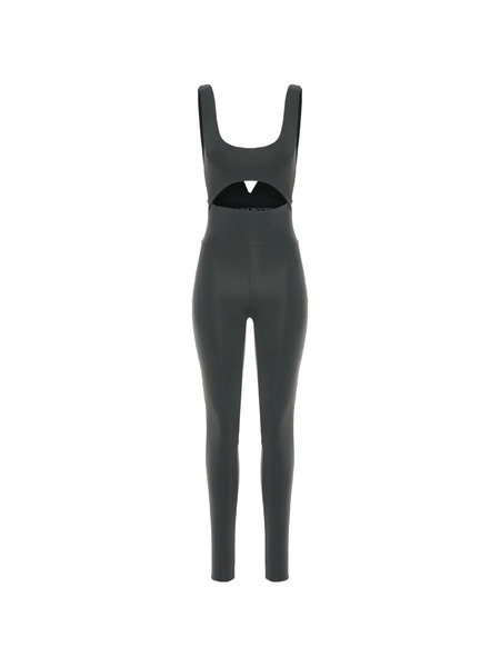  Live The Process Cutout-detailing Jumpsuit - Grey 
