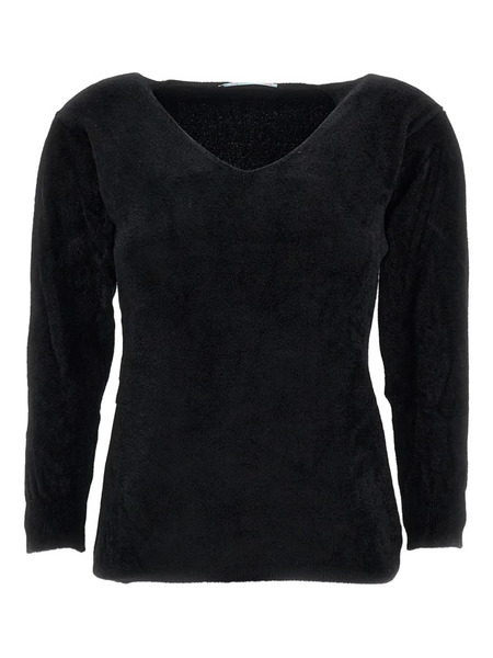  Live V-neck Top - Black 