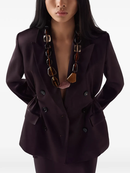  Liviana Conti Farrell Jacket - Brown 