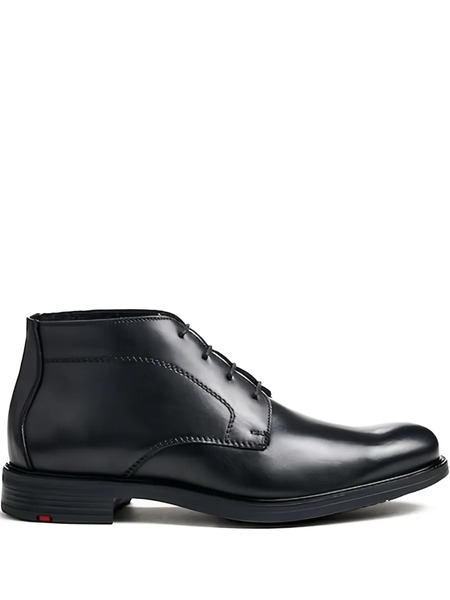  Lloyd Delaware Lace-up Leather Boots - Black 