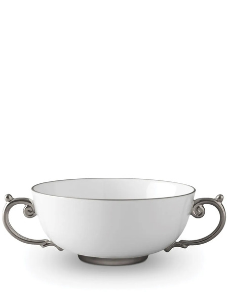  L'objet Aegean Soup Bowl (14cm) - White 