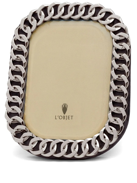  L'objet Cuban Link Photo Frame (13x18cm) - Gold 