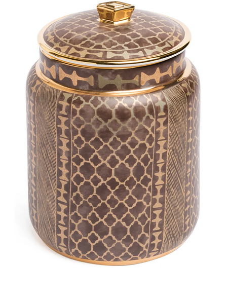  L'objet Fortuny Canister - Brown 