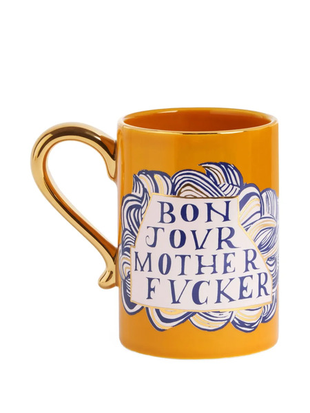  L'objet Illustrated Mug - Yellow 