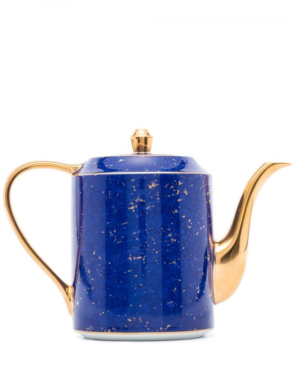  L'objet Lapis Porcelain Teapot - Blue 