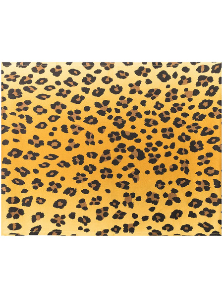  L'objet Leopard-print Table Runner - Yellow 