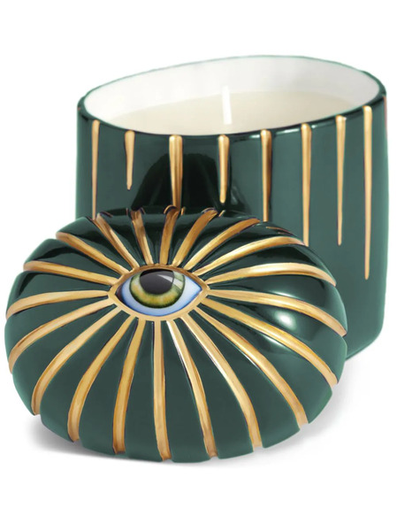  L'objet Lito Eye-motif Candle - Green 