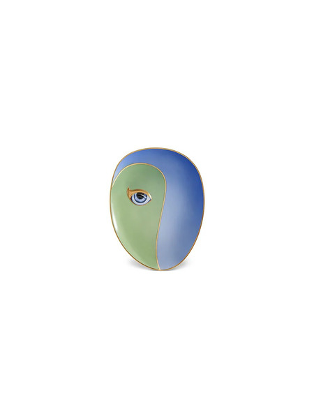  L'objet Lito Vide Plate (18cm X 14cm) - Blue 