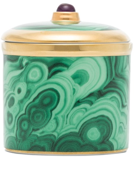  L'objet Malachite Candle - Green 