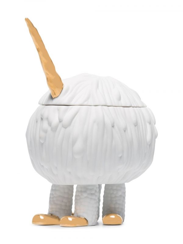  L'objet Mojave Unicorn Candle - White 