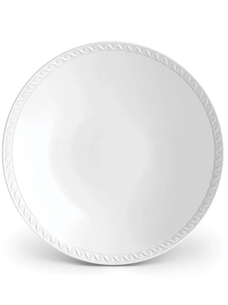  L'objet Neptune Porcelain Soup Plate - White 