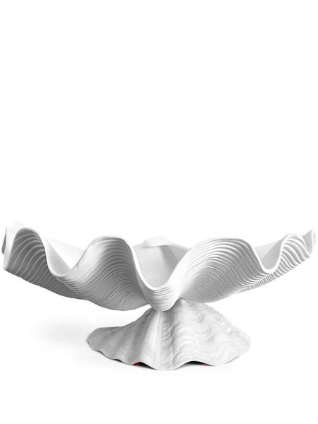  L'objet Neptune Wavy Bowl - White 
