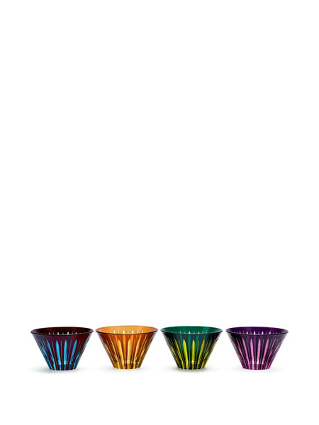  L'objet Prism Condiment Bowl Set (set Of Four) - Blue 