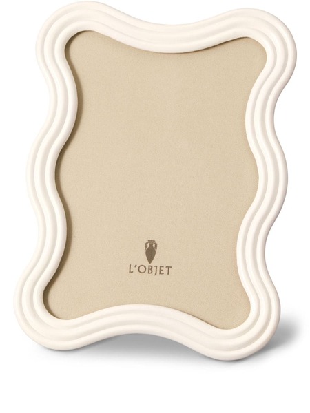  L'objet Ripple Enamel Frame (13cm X 18cm) - Neutrals 