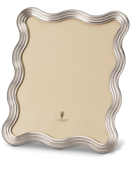  L'objet Ripple Photo Frame (20cm X 25cm) - Silver 