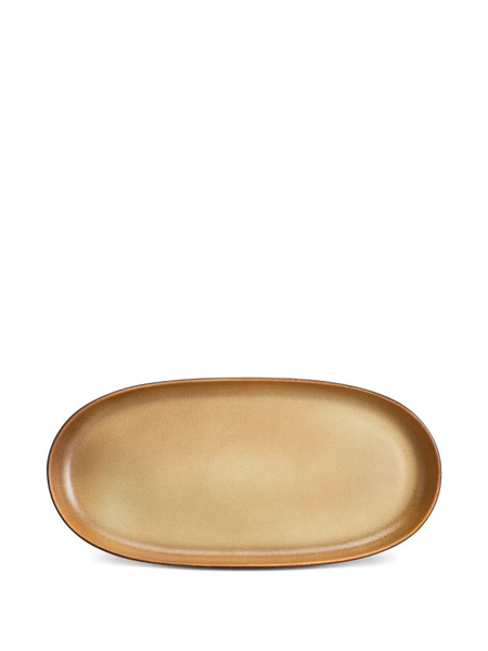  L'objet Small Terra Oval Plate (23cm X 15cm) - Brown 