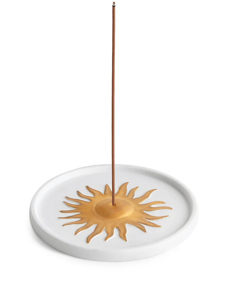  L'objet Soleil Incense Burner - White 