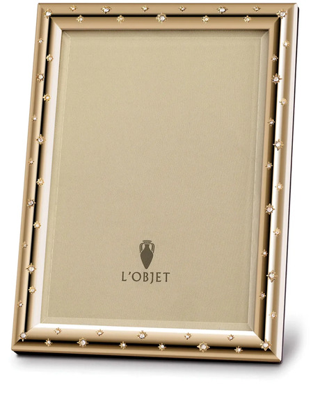  L'objet Stars Photo Frame (10cm X 15cm) - Gold 
