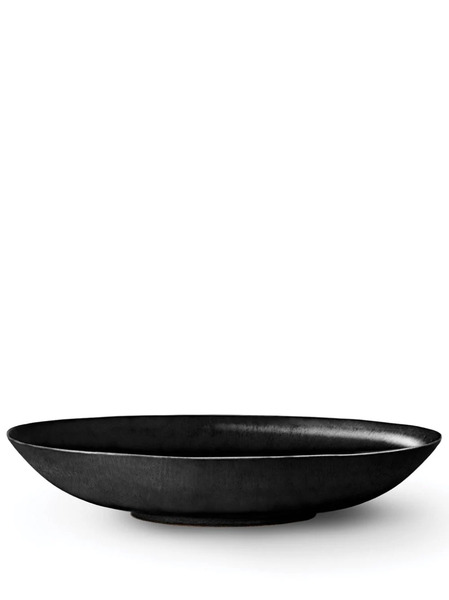  L'objet Terra Porcelain Bowl (30cm) - Black 