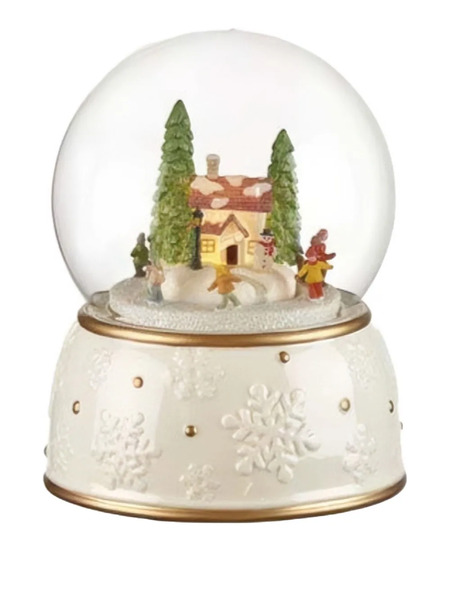  L'oca Nera Snowflake Ornament - Neutrals 