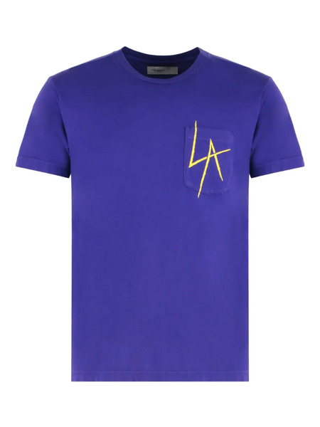 Local Authority La Slash Pocket T-shirt - Purple 