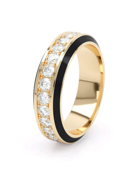  Loev Eternity Diamond Ring - Yellow 